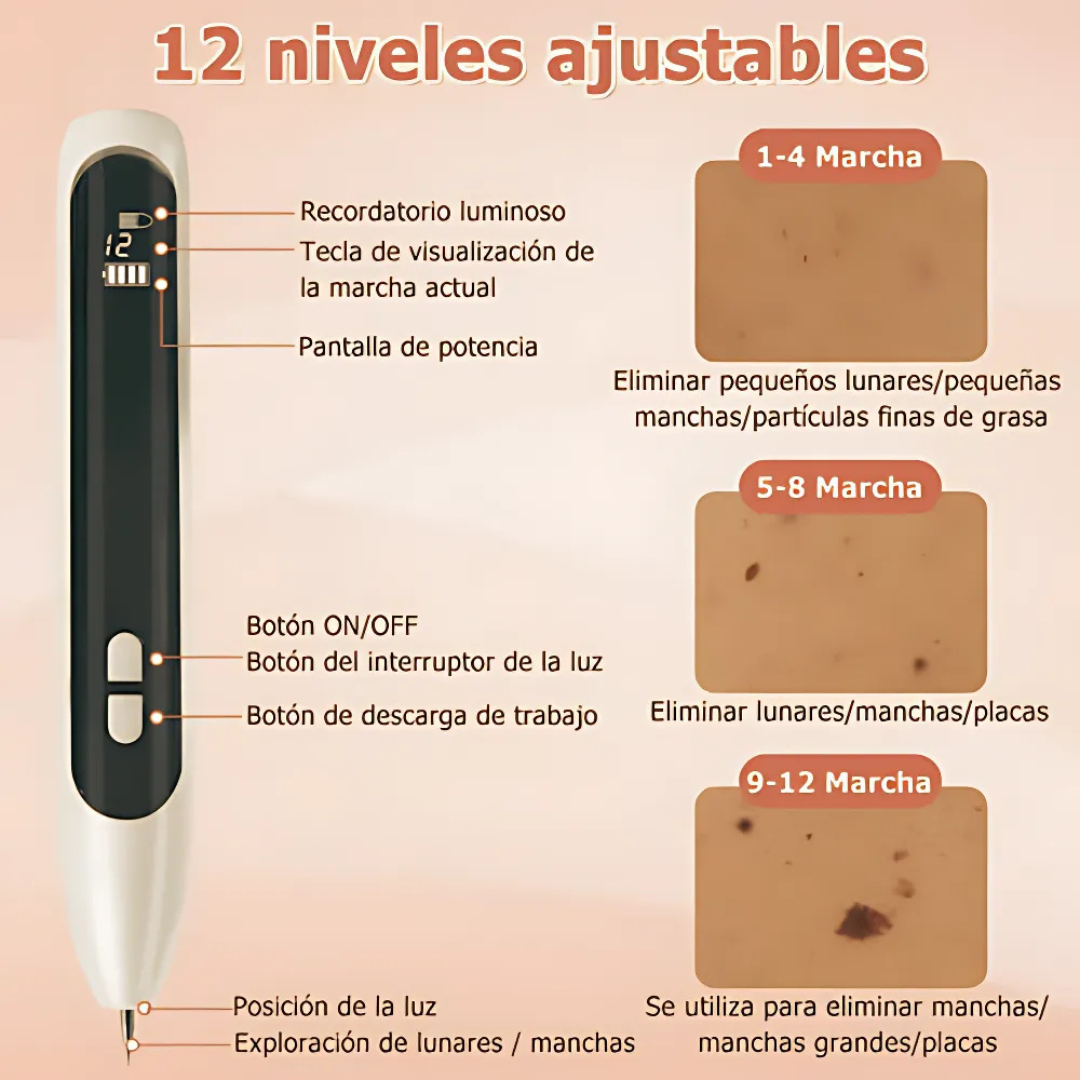 Láser para la Piel - Para Verrugas y Lunares - Cuida tu Piel sin Dolor desde el Día 1