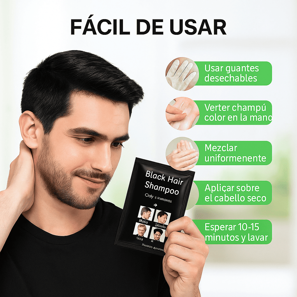 Tratamiento Shampoo Herbal, sin Amoníaco