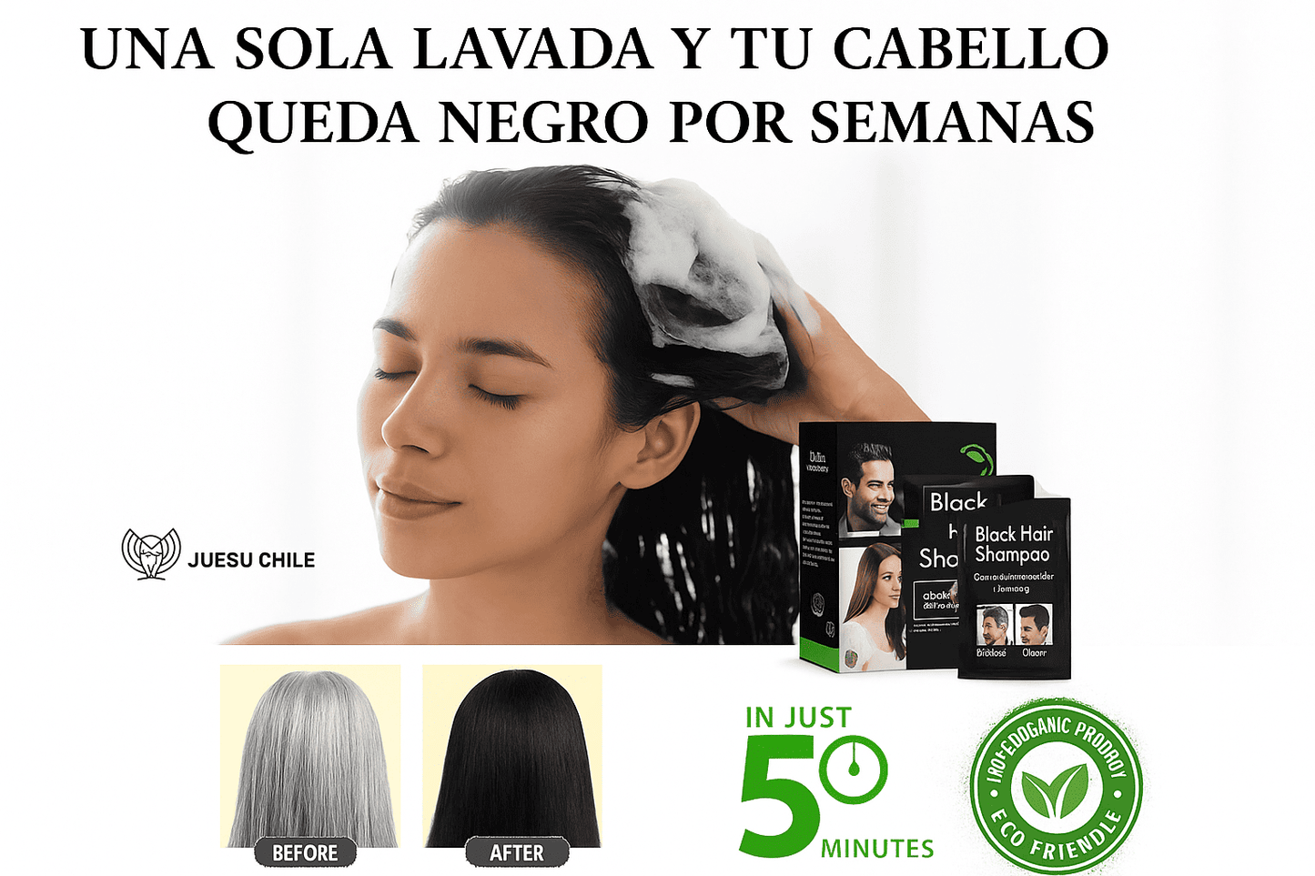 Tratamiento Shampoo Herbal, sin Amoníaco
