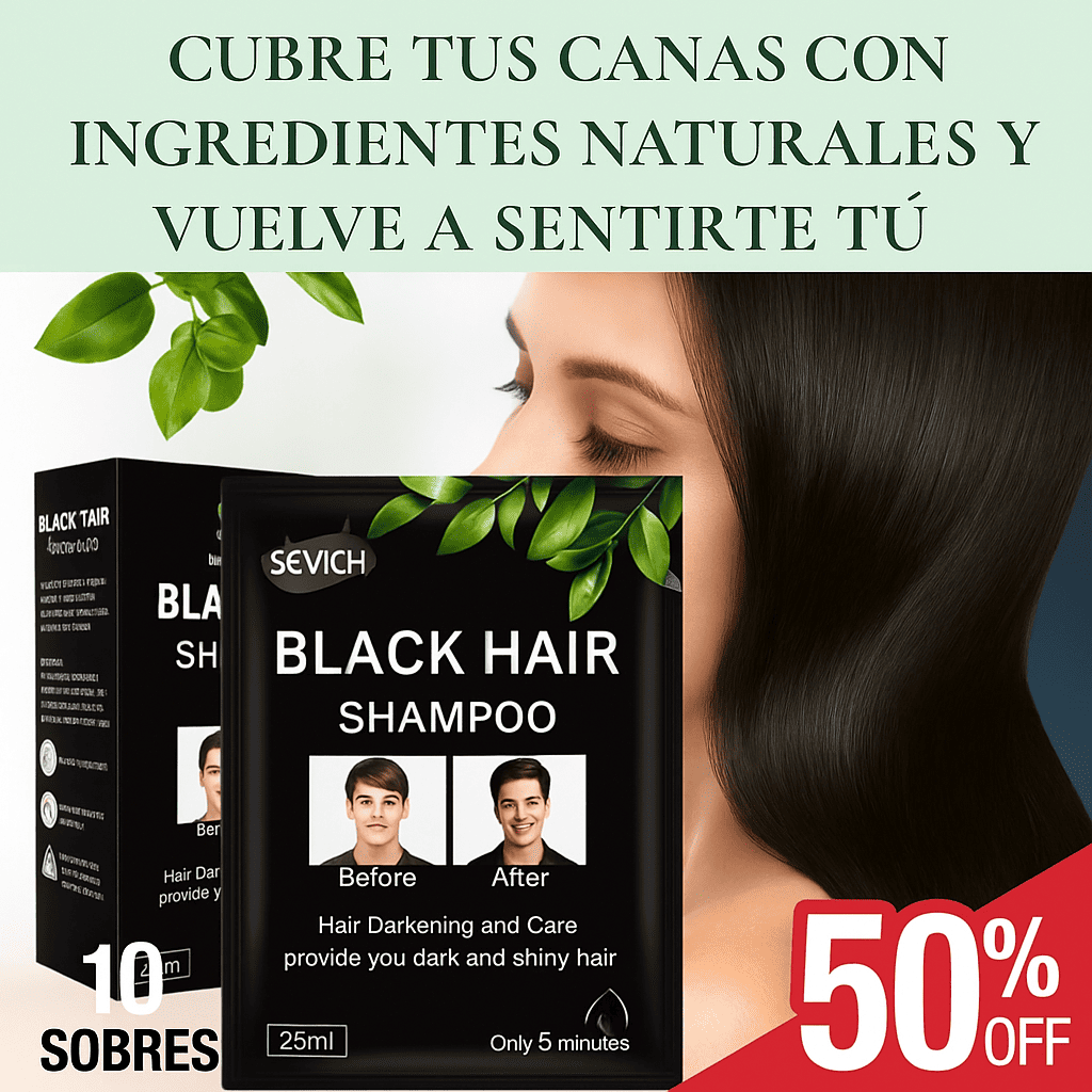 Tratamiento Shampoo Herbal, sin Amoníaco