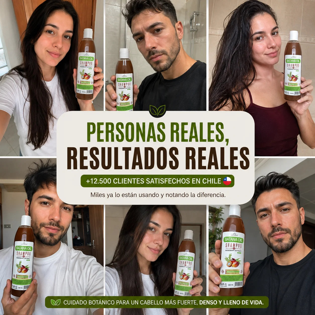 Batana oil Shampoo - Apoya el crecimiento capilar y mejora la apariencia de densidad