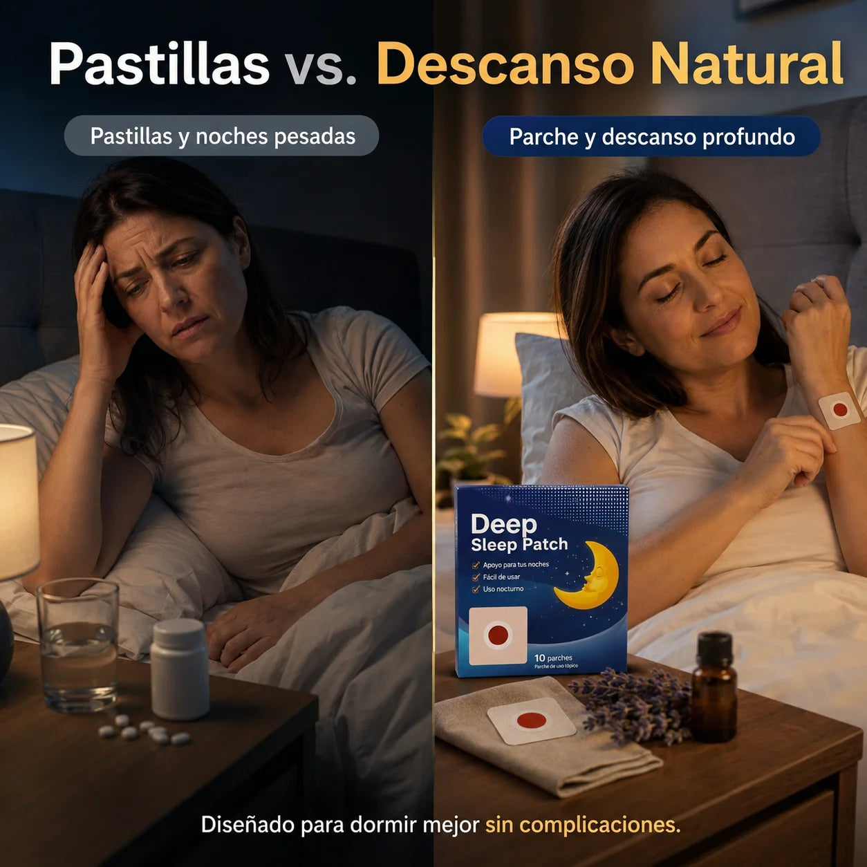 3X1 Sleep Calm – Parche Nocturno Transdérmico