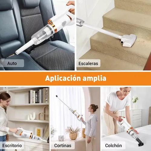 Aspiradora Recargable – Sin cables – Mayor comodidad para adultos mayores en el hogar