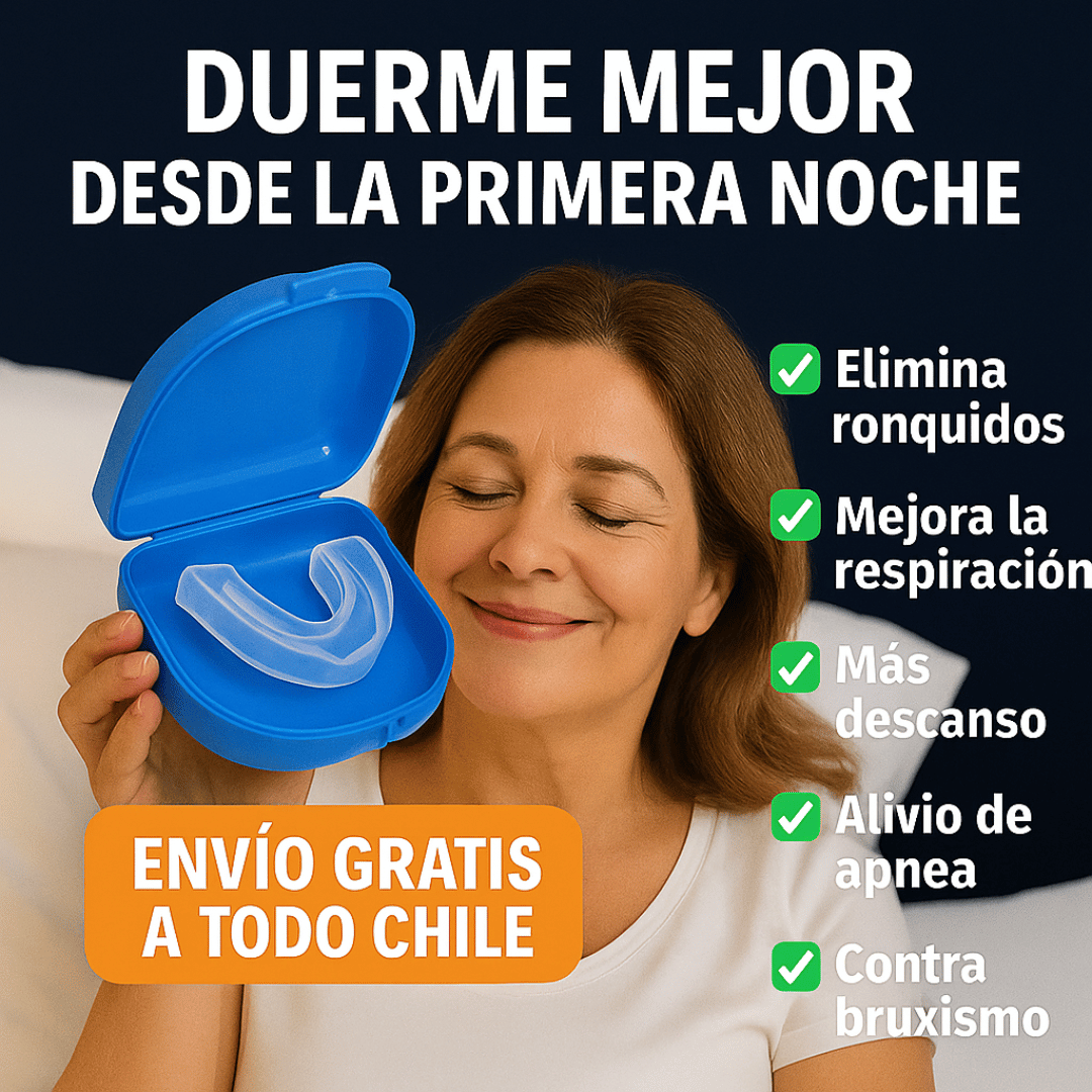 Tratamiento Antironquidos - Mejora la Respiración - Duerme Mejor desde la Primera Noche