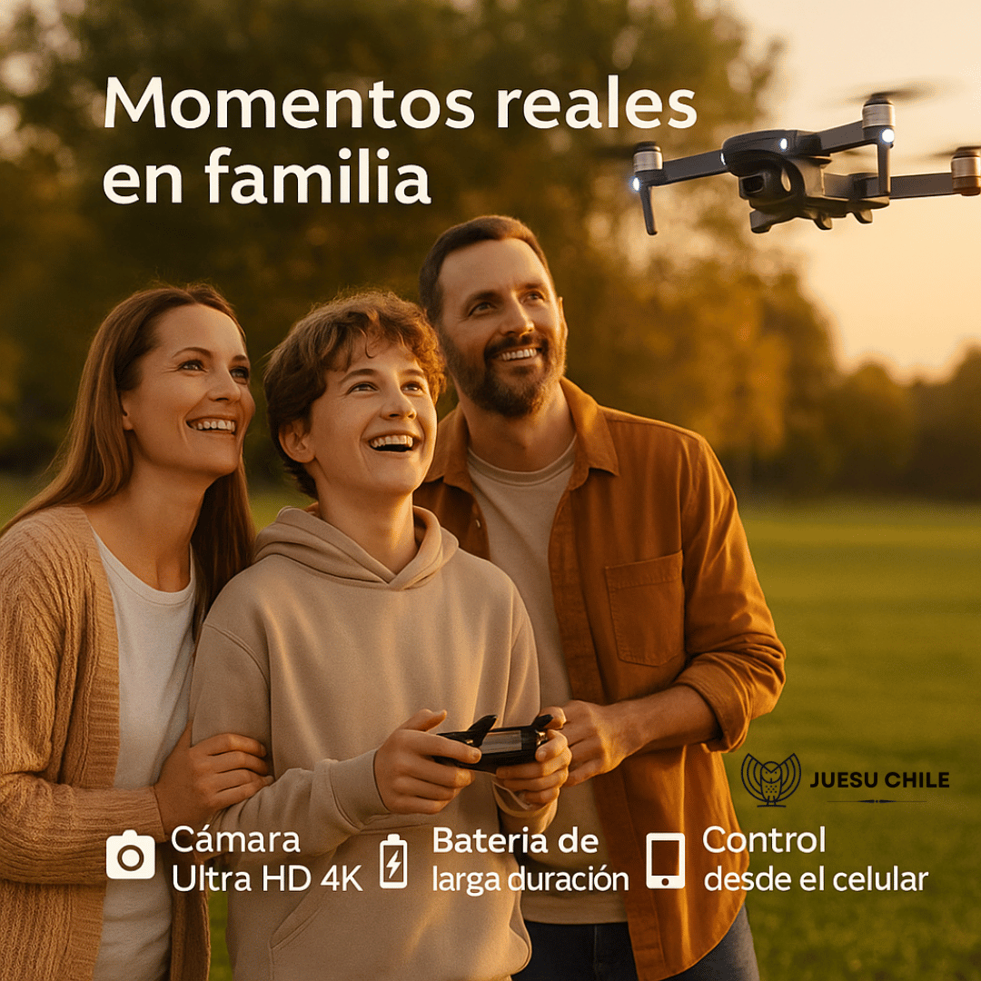 Dron plegable para niños – Explora, graba y juega