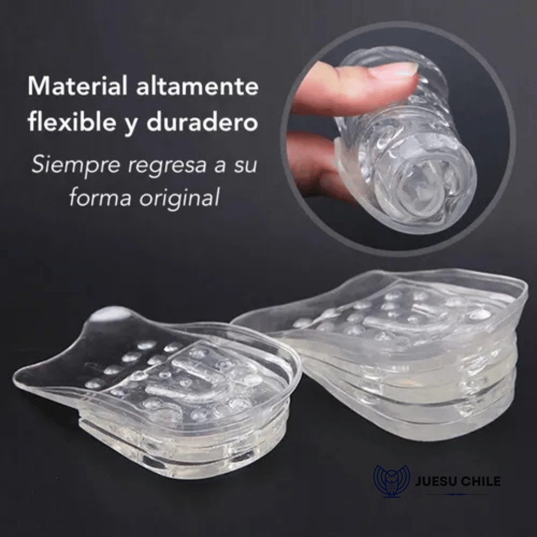 Plantillas Ajustables – Aumento de Estatura Instantáneo – Gana hasta 5 cm