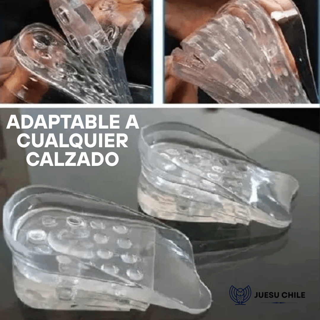Plantillas Ajustables – Aumento de Estatura Instantáneo – Gana hasta 5 cm