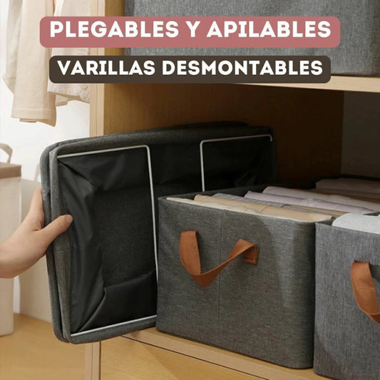 2X1 CAJA ORGANIZADORA AMPLIA Y RESISTENTE - ¡SIMPLIFICÁ TU VIDA EN SEGUNDOS!