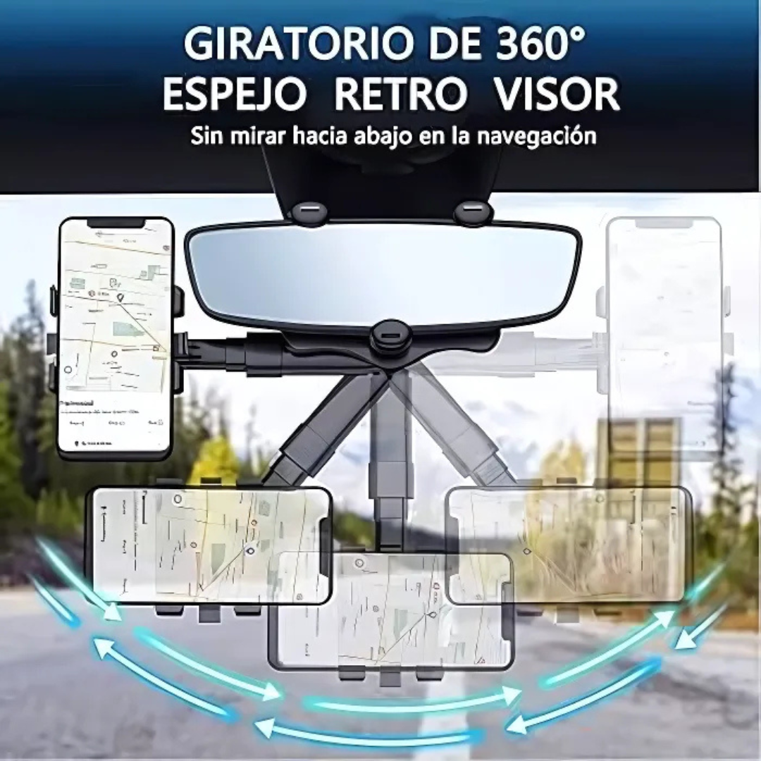 Triple Soporte Pro - Ajuste perfecto y estabilidad sin distracciones