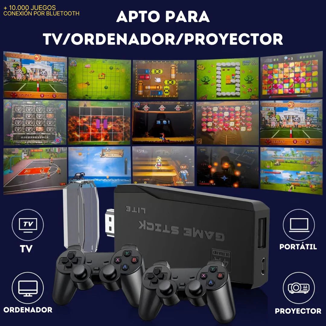 RetroHouse Pro – Miles de juegos para disfrutar en familia