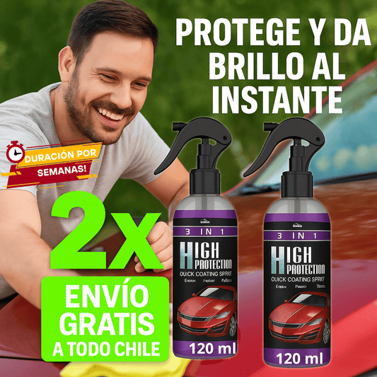 Combo Limpieza x2  High Protection- Protege la pintura con nanotecnología