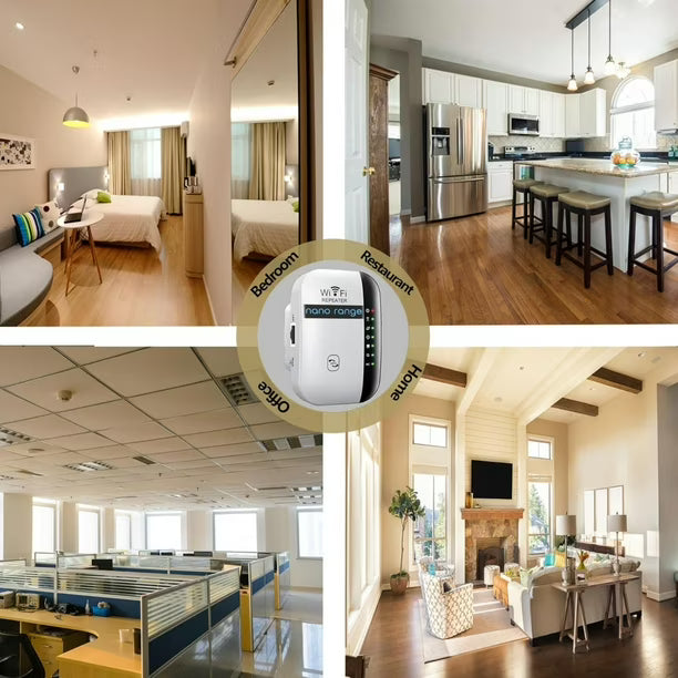 WiFi Max Hogar - Repetidor de señal Wi-FI - SEÑAL EN CADA RINCÓN