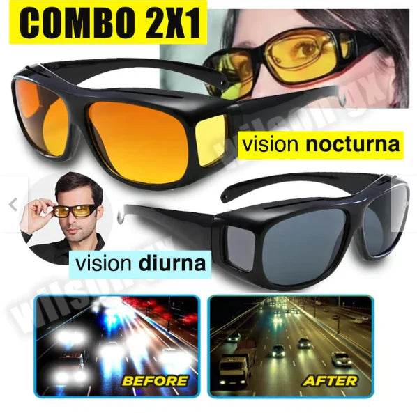 Combo 2X1 Conducción Zen HD – Alivia la fatiga ocular y disfruta una visión más nítida