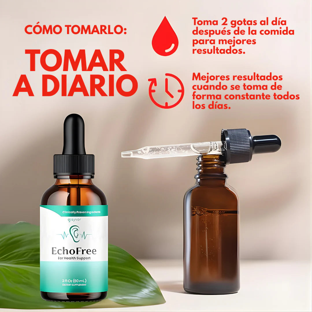 EchoFree PRO – Recupera tu audición y elimina el zumbido con ingredientes naturales