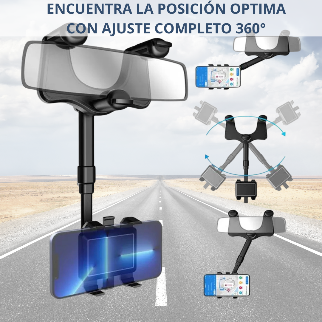 Triple Soporte Pro - Ajuste perfecto y estabilidad sin distracciones