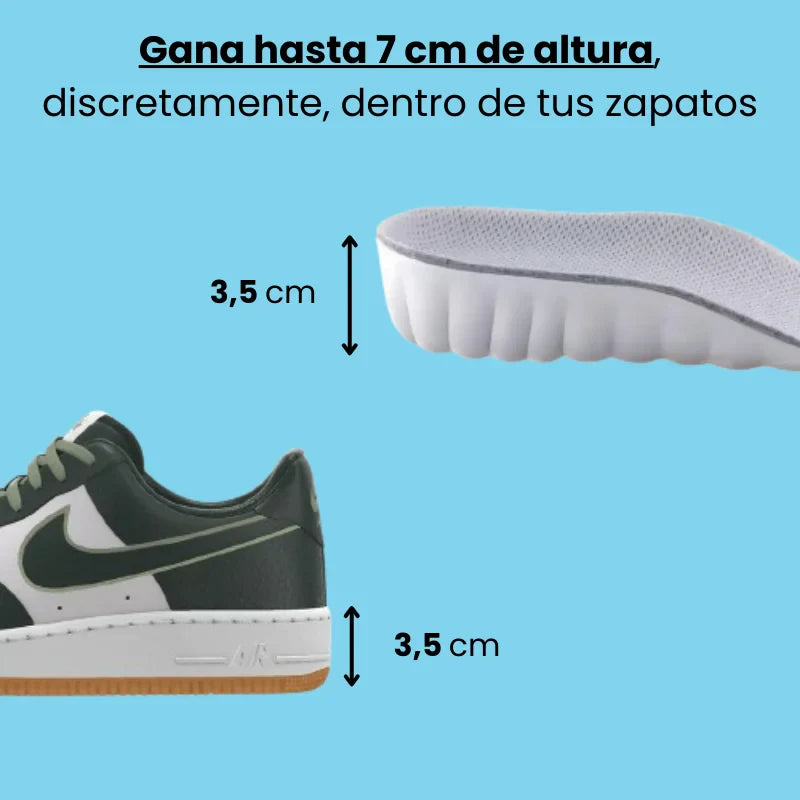 Plantilla para relajar los pies - Estatura Instantáneo – Gana hasta 7 cm