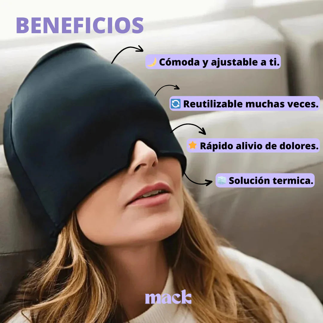GORRO TERAPÉUTICO MIGRAÑA - Solución natural, cómoda y efectiva
