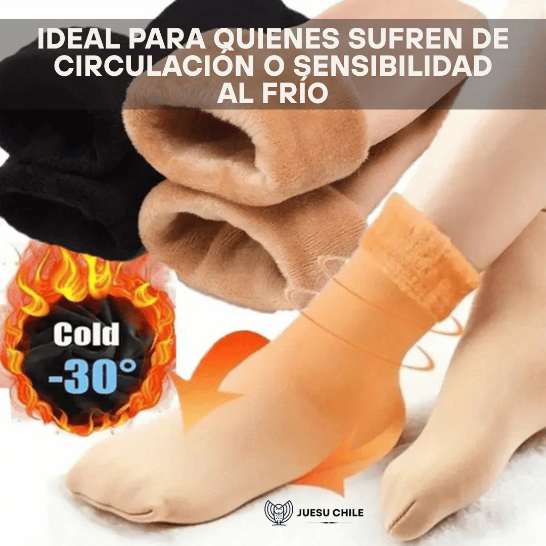 12 Pares de Calcetines Térmicos - Abrigado Todo el Día