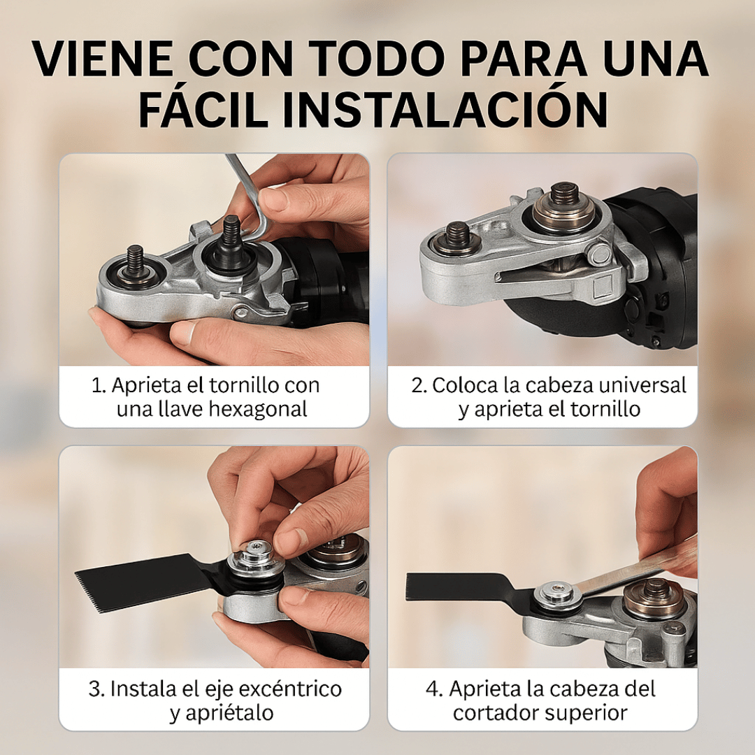 Adaptador MultiTorque - cambia de función en segundos