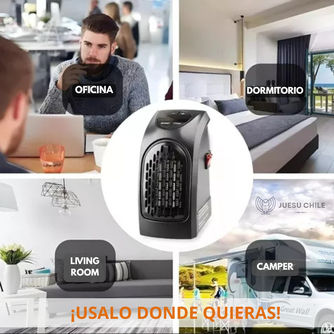 Calory – Calefactor Portátil Eléctrico de Calor Rápido