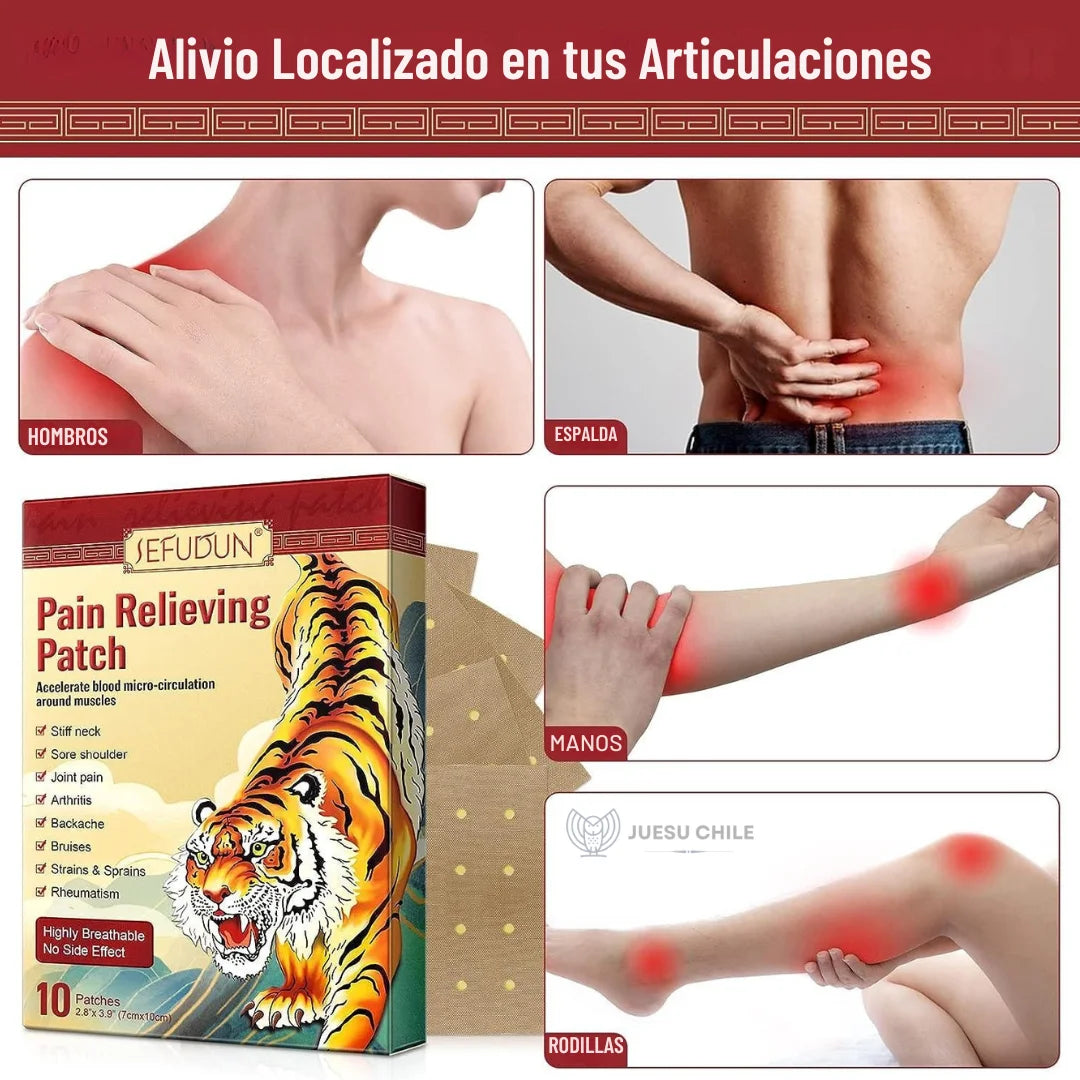 Parche analgésico - Llévate 3x1 (30 Parches) - olvida el dolor articular