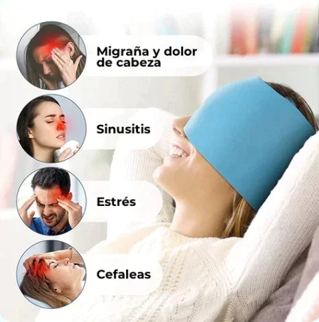 GORRO TERAPÉUTICO MIGRAÑA - Solución natural, cómoda y efectiva