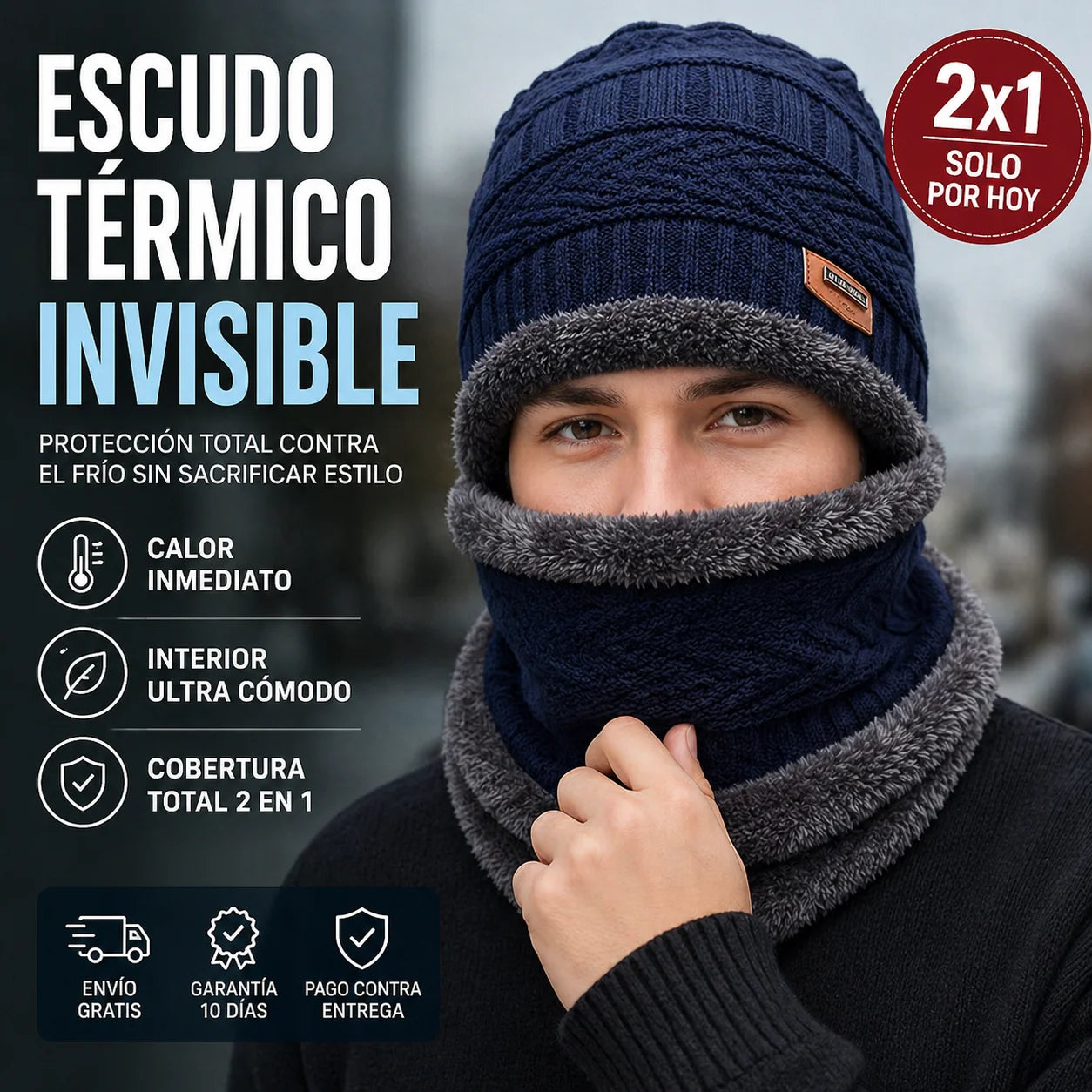Set Térmico 2x1 – Protección Total Contra el Frío