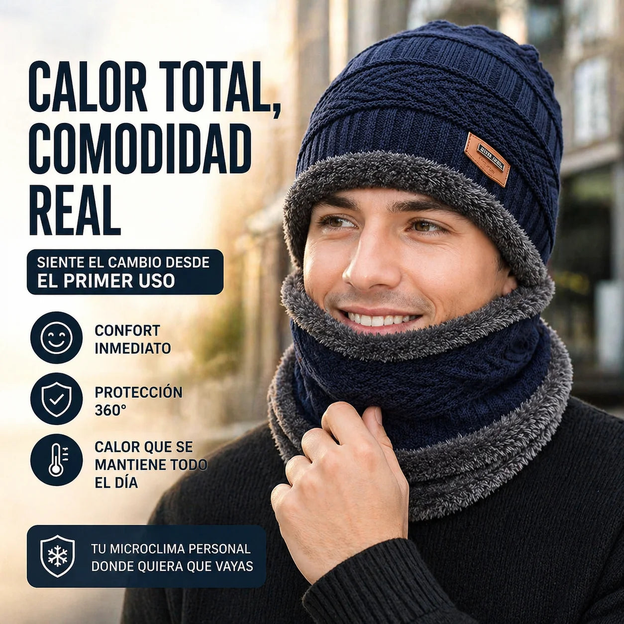 Set Térmico 2x1 – Protección Total Contra el Frío