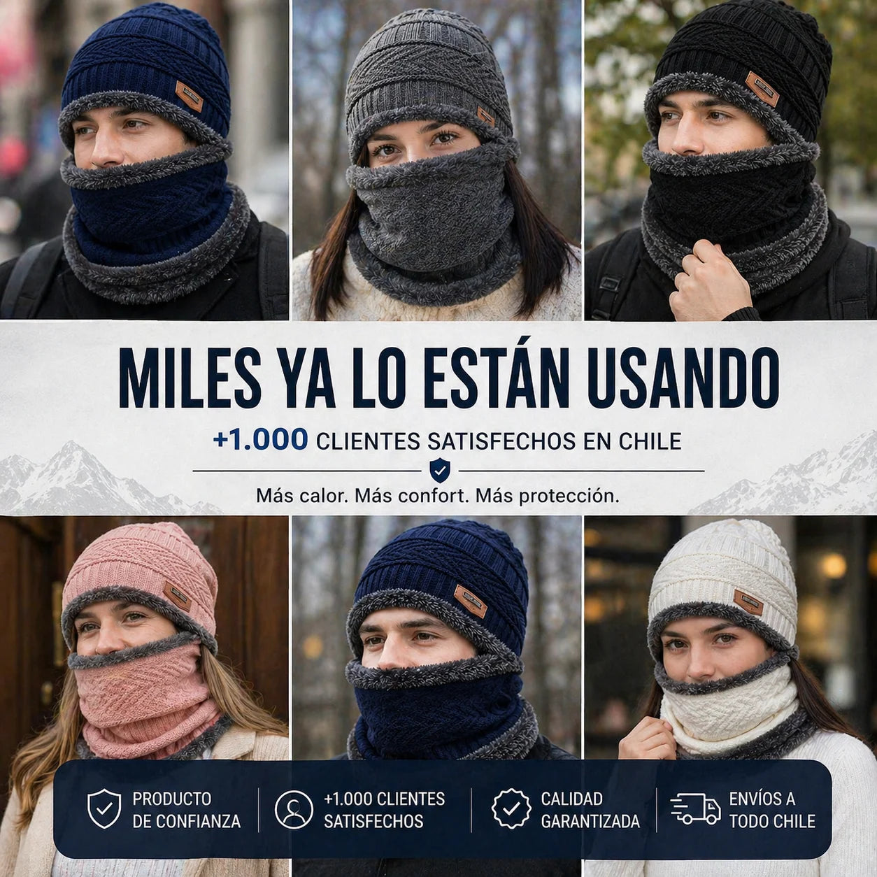 Set Térmico 2x1 – Protección Total Contra el Frío