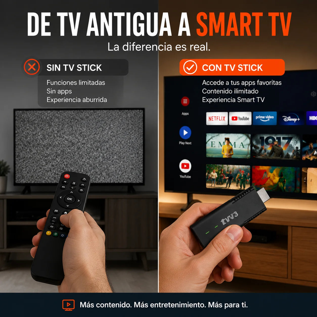 ViewMax 4K - Convierte tu TV en Smart TV