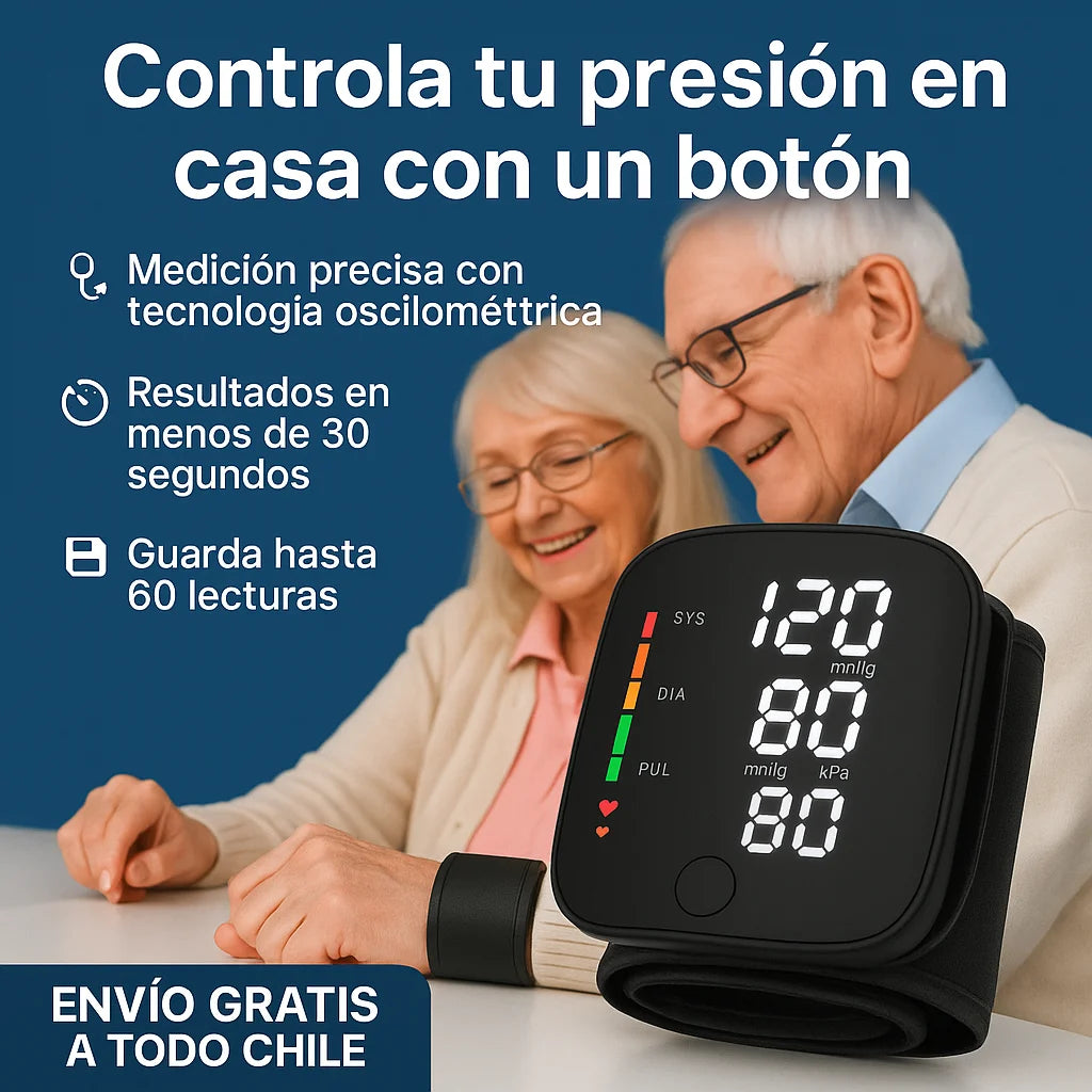 PulseCheck - Controlá tu presión en casa en solo 30 segundos