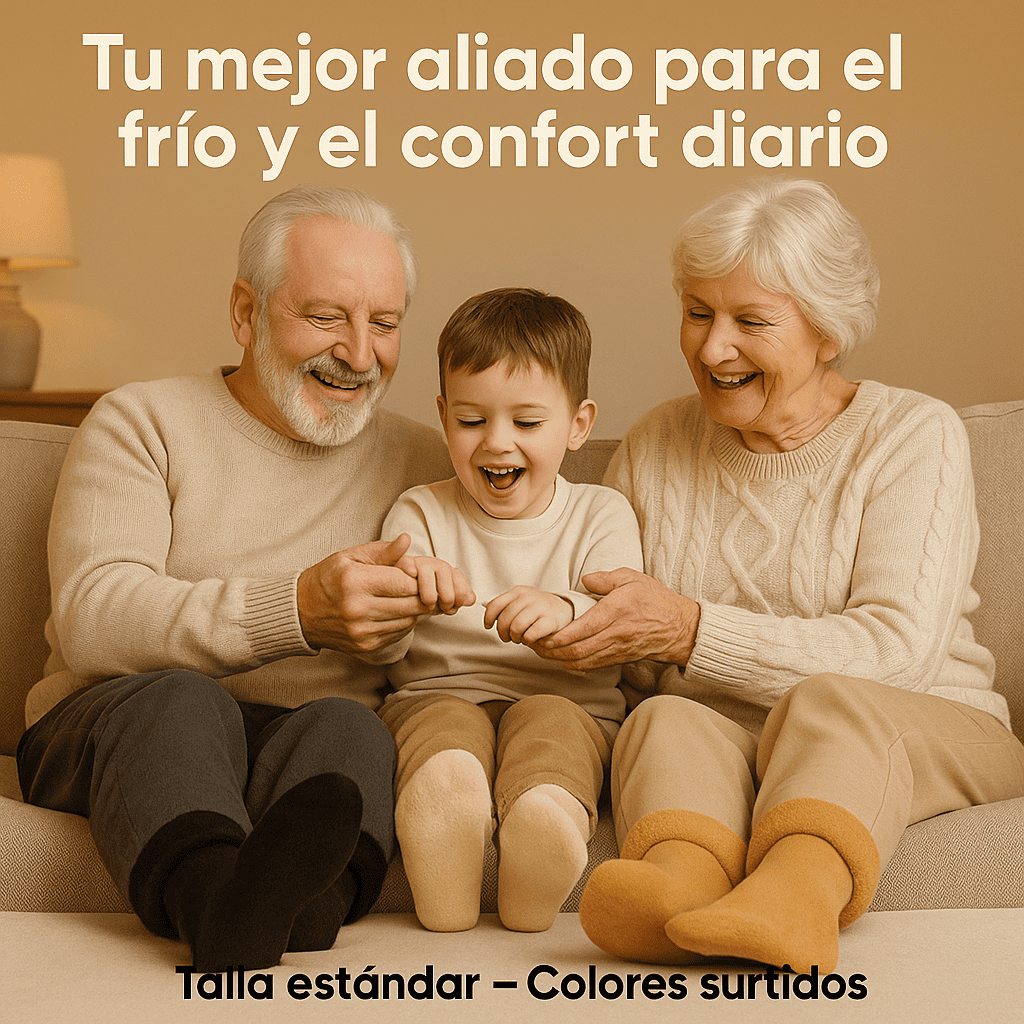12 Pares de Calcetines Térmicos - Abrigado Todo el Día