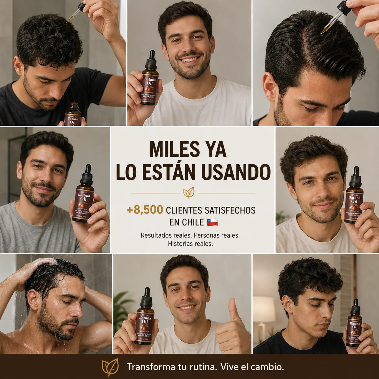 BATANA OIL - Estimula el Crecimiento desde la raiz - Previene la Caída