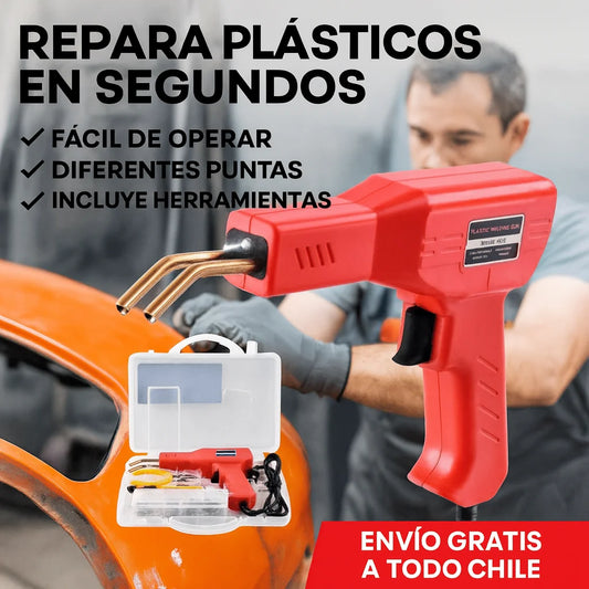 Kit de reparación de soldadura de plástico con 200 grapas de Regalo