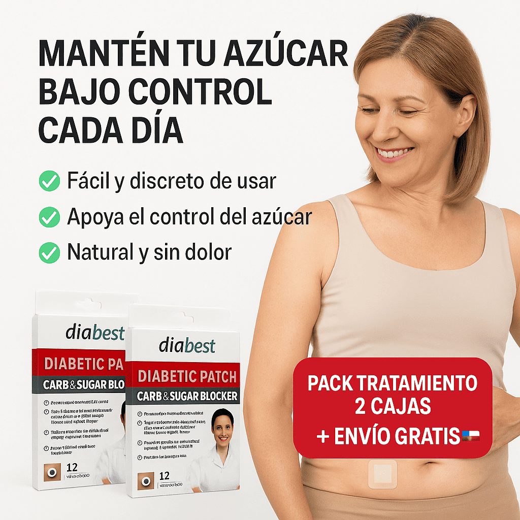 Parches para Diabetes - Equilibrio de Azúcar – Ayuda visible en el control de glucosa en pocas semanas