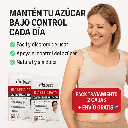 Parches para Diabetes - Equilibrio de Azúcar – Ayuda visible en el control de glucosa en pocas semanas