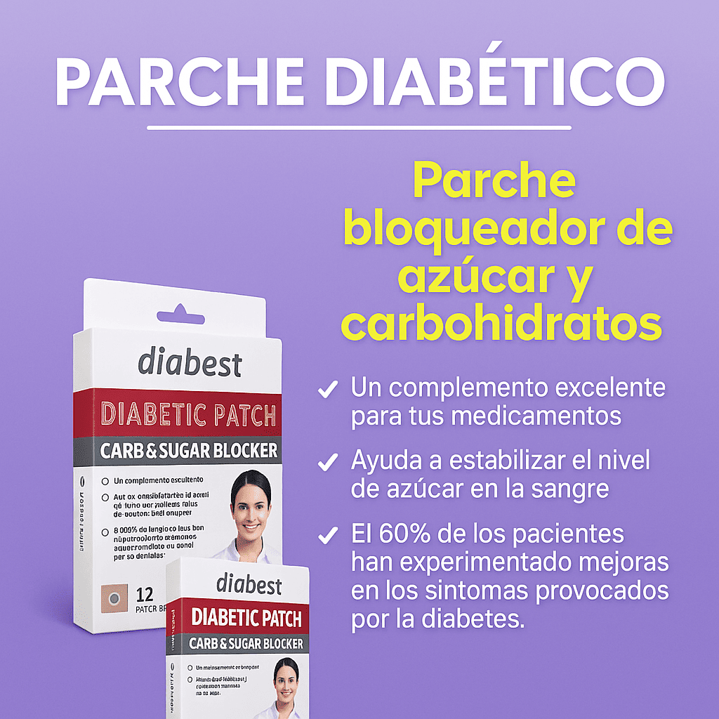 Parches para Diabetes - Equilibrio de Azúcar – Ayuda visible en el control de glucosa en pocas semanas