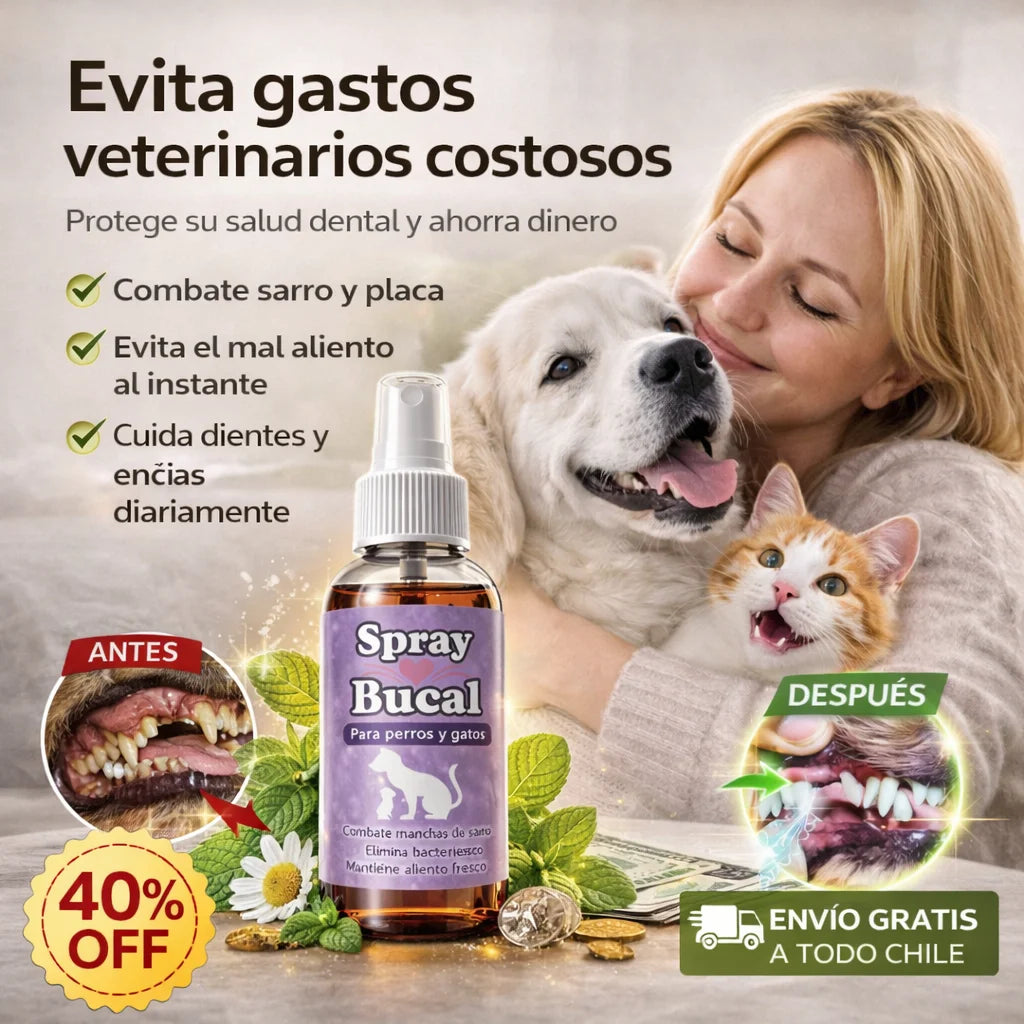 BUCALFRESH - Vuelve a abrazar a tu perro sin ese mal olor incómodo