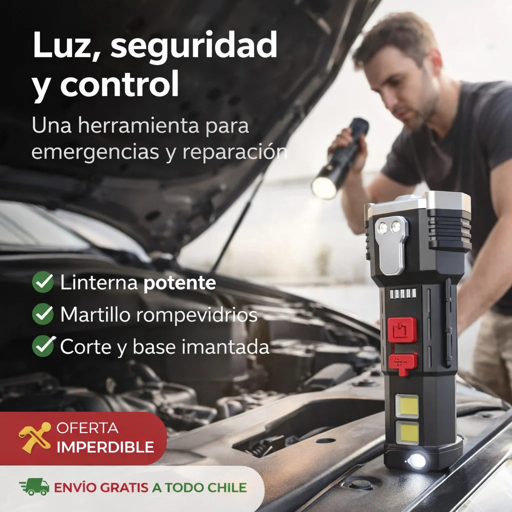 Linterna 4 en 1