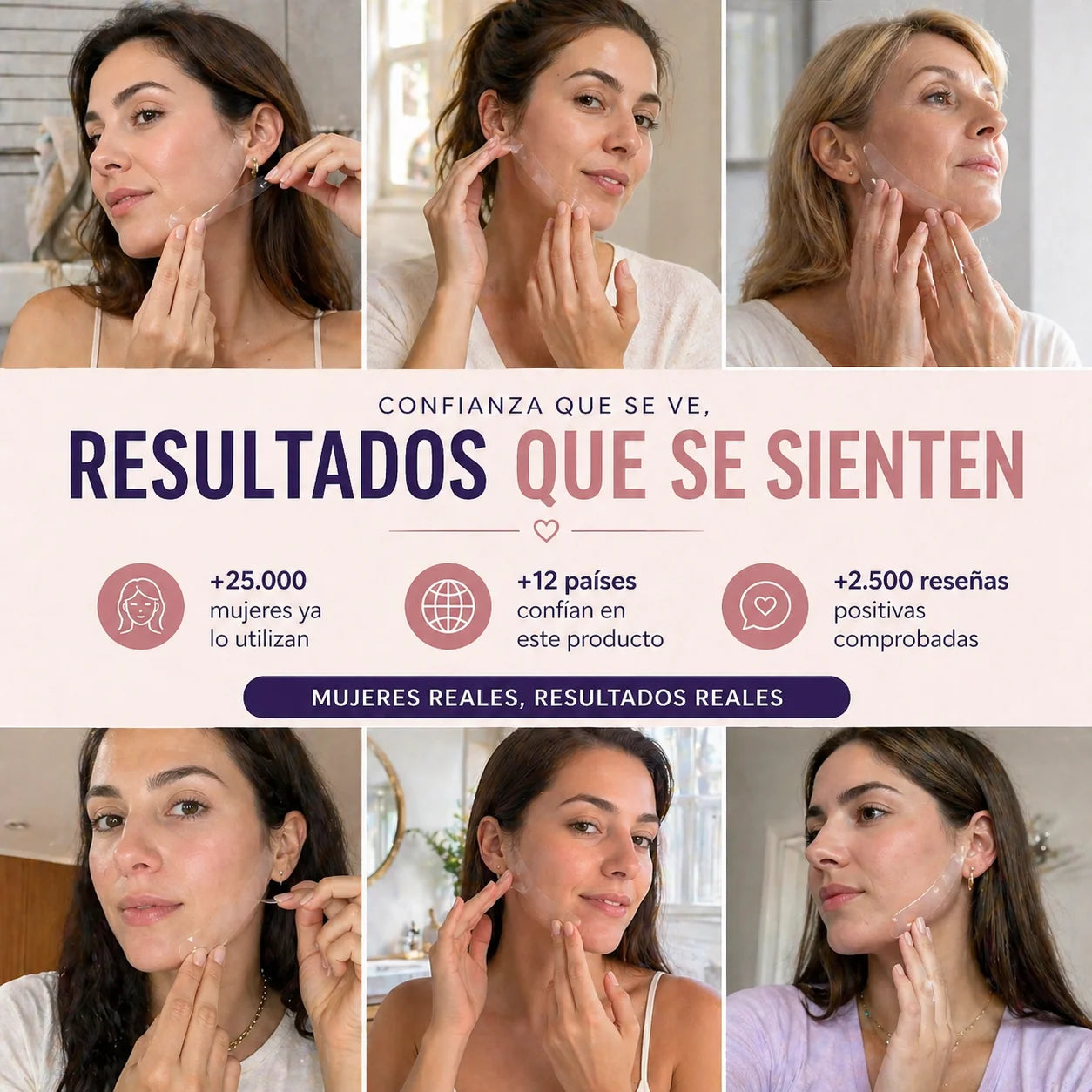 LIFTING INVISIBLE INMEDIATO - Anti-Arrugas - Levanta y define tu rostro