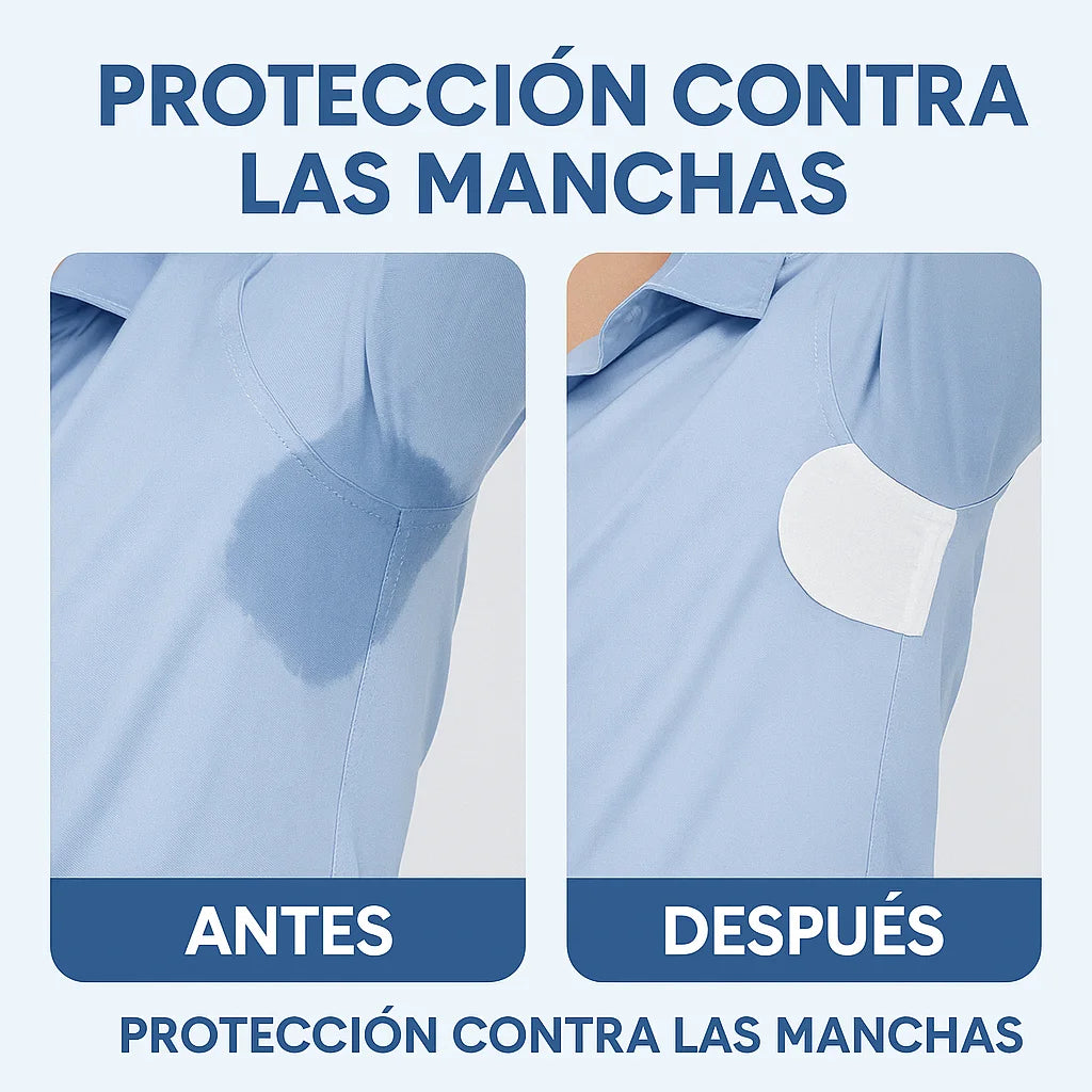 Parches Absorbentes– Evitan manchas– 30 unidades para un mes de ropa impecable