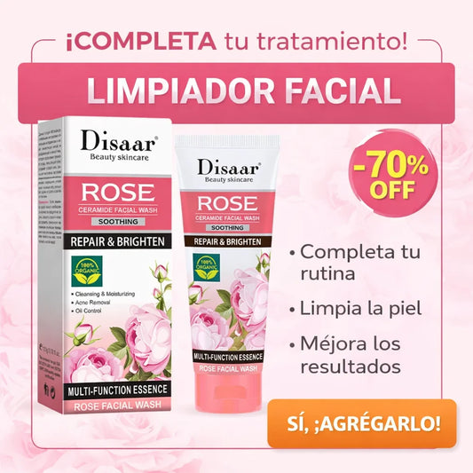 Limpiador Facial de Rosas con Ceramidas
