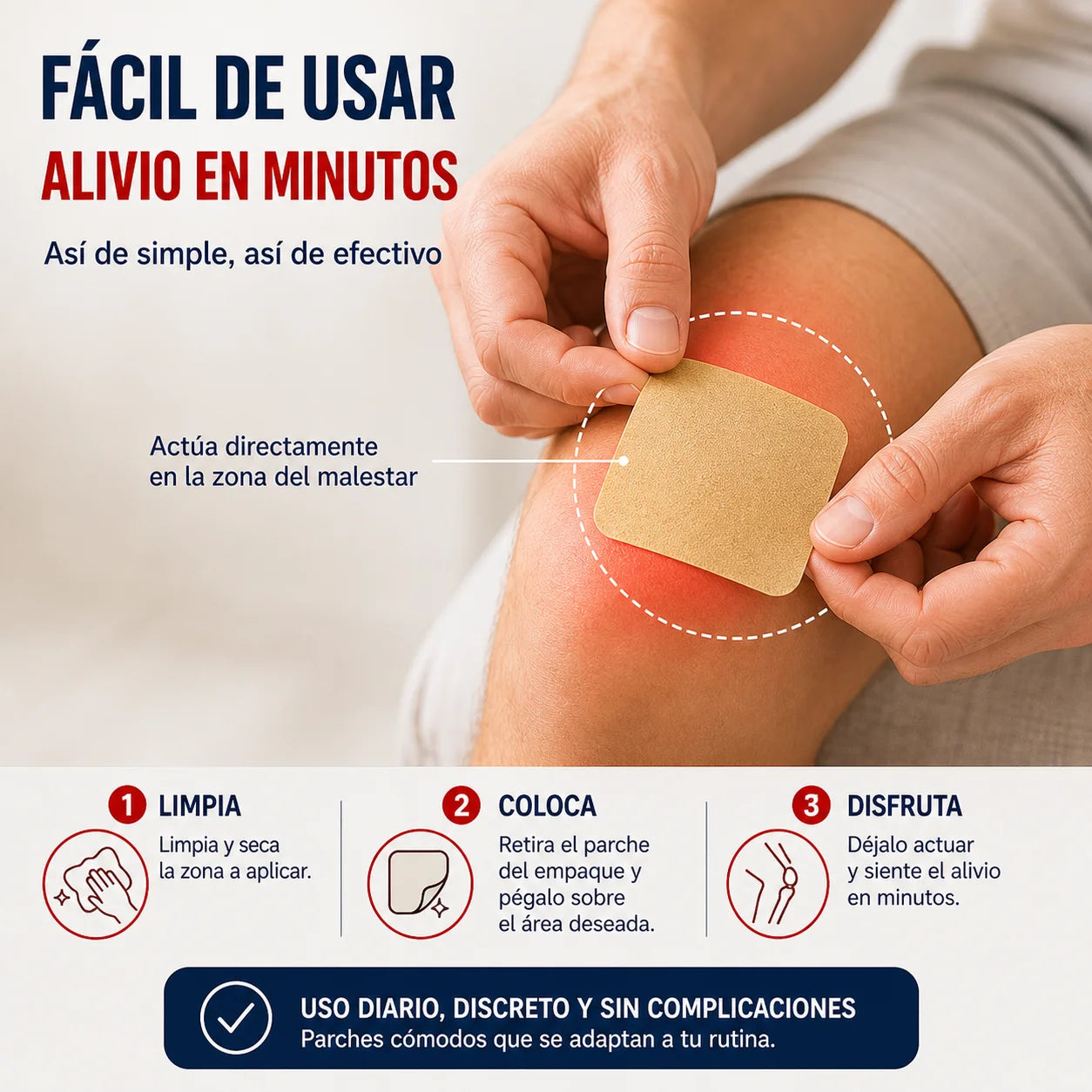 VidaPatch - Llévate 60 Parches - olvida el dolor articular