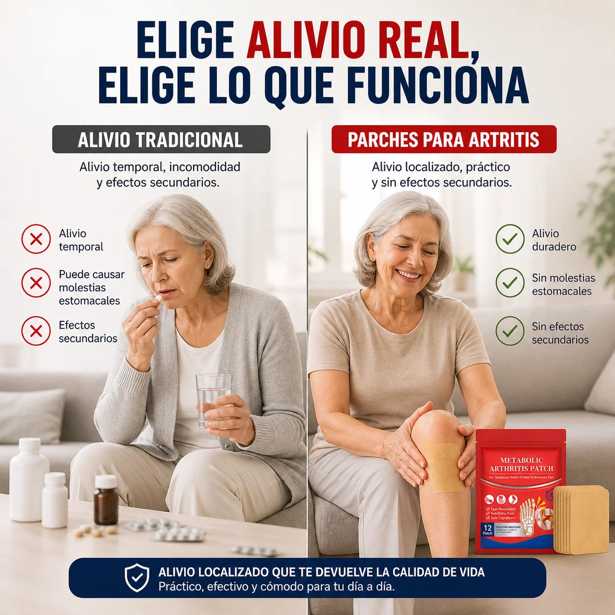 VidaPatch - Llévate 60 Parches - olvida el dolor articular