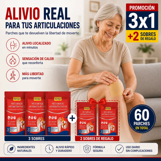 VidaPatch - Llévate 60 Parches - olvida el dolor articular