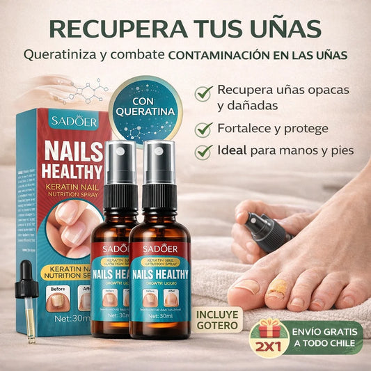 VITANAILS de queratina, tratamiento para uñas de manos y pies, cuidado diario saludable
