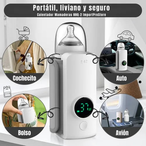 Calentador Digital para Mamaderas – Temperatura precisa – Leche perfecta para tu bebé en cualquier momento