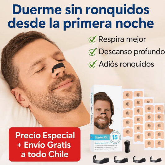 Dispositivo Nasal – Abre tus vías de aire – Despierta renovado cada mañana