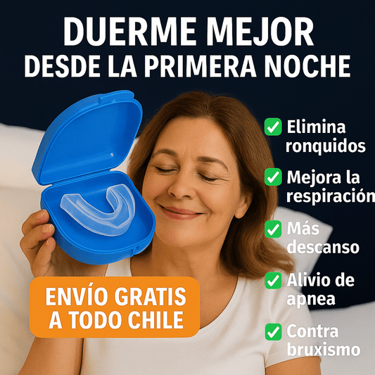 Tratamiento Antironquidos - Mejora la Respiración - Duerme Mejor desde la Primera Noche