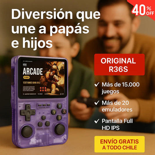ORIGINAL RetroBox R36S– Tus juegos favoritos siempre contigo